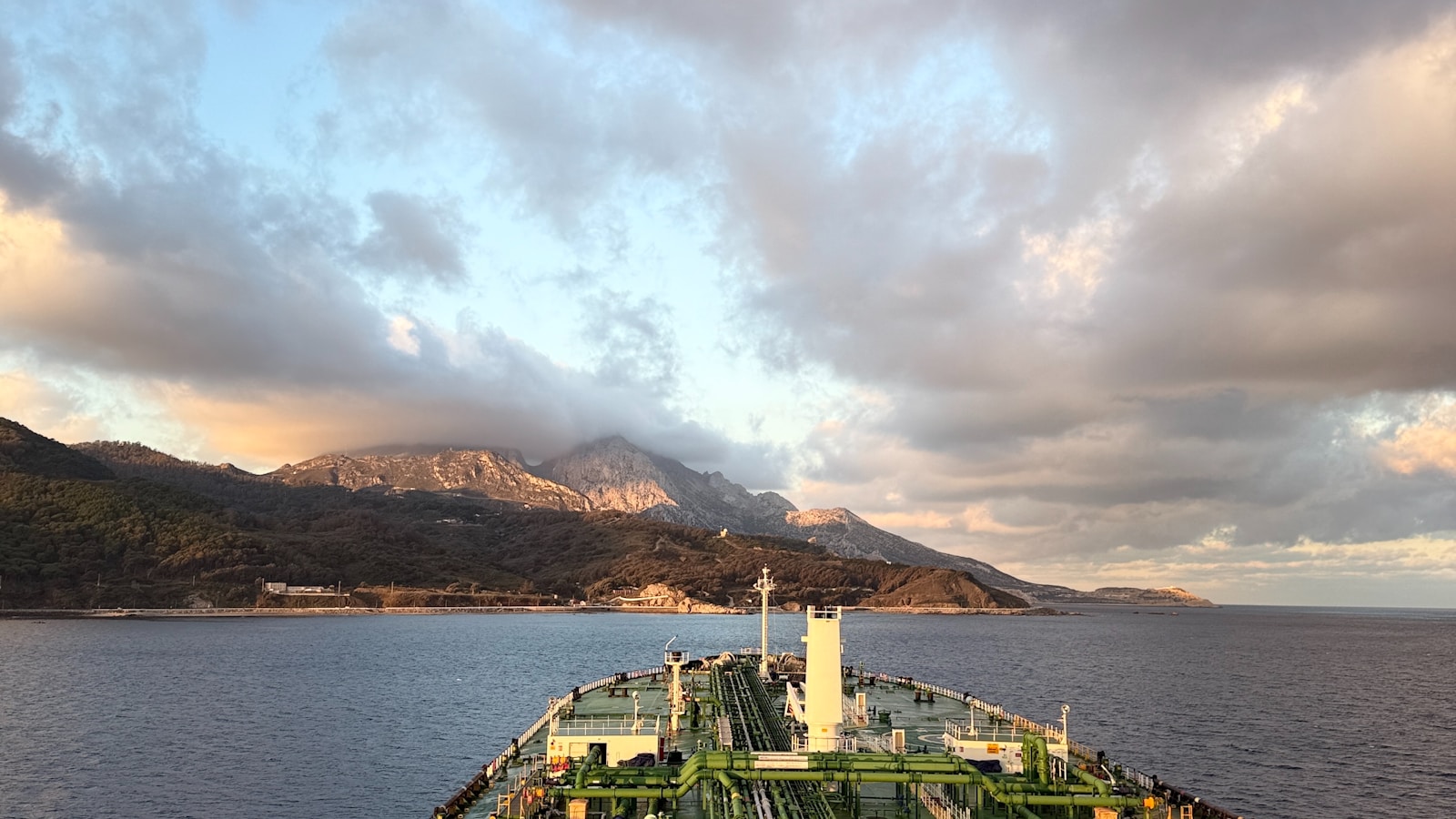 Illustrative tanker at sea, representing marine-fuel and vessel logistics context.